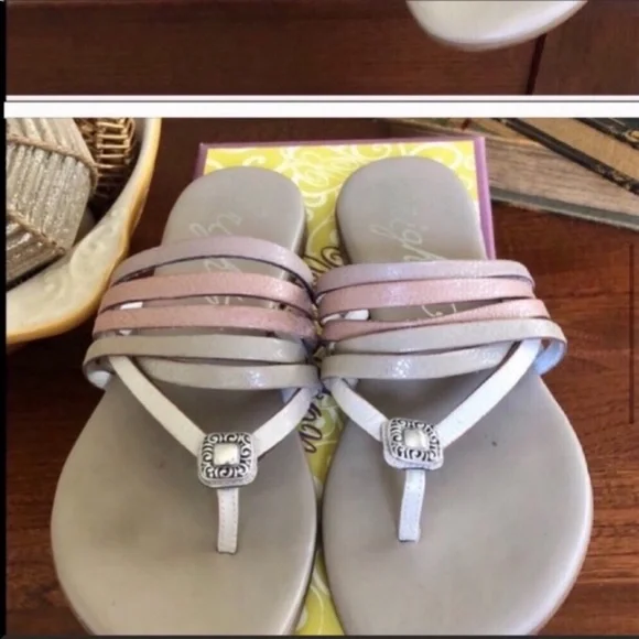 EUC Brighton multi color sandal. SZ 7.5N. - Picture 4 of 7